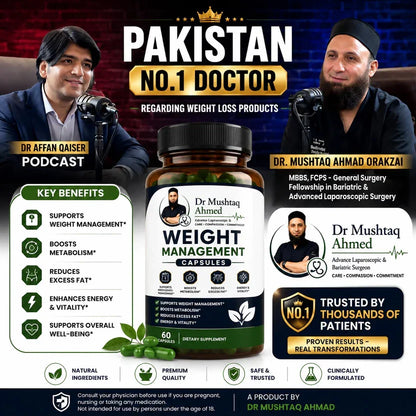 Weight Management Capsules By Doc Mushtaq Ahmed