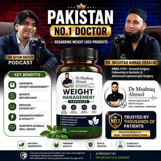 Weight Management Capsules By Doc Mushtaq Ahmed