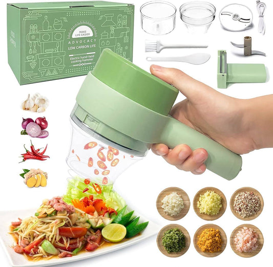 Electric Handheld Cooking Hammer Food Chopper